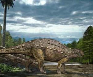 Puzzle Zhejiangosaurus έζησε περίπου 100 σε 94 εκατομμύρια χρόνια πριν